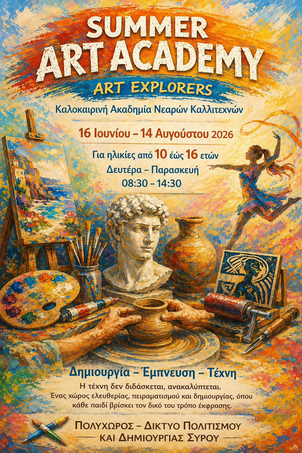Summer Art Academy 2026 Art Explorers